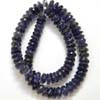 AAA quality Iolite faceted Roundell 13 inch strand 6mm to 8mm approx